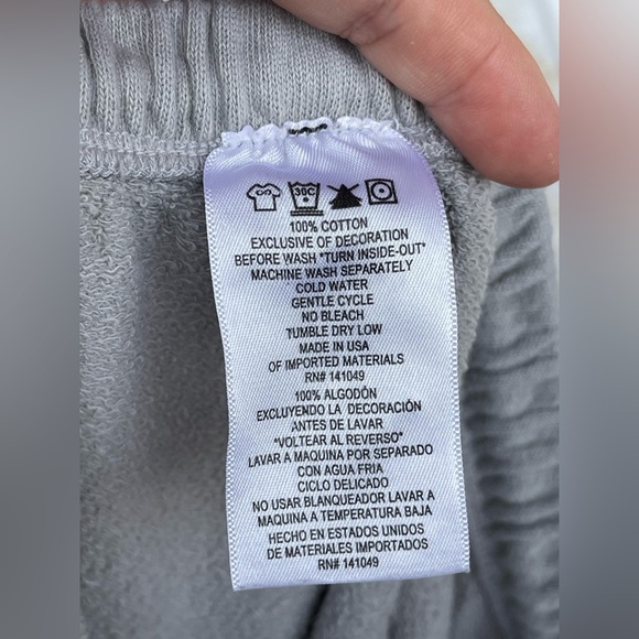 FREECITY Sweatpant In Silver Rock size small - Picture 9 of 11